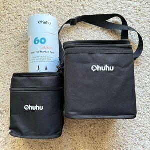 Ohuhu Dual Tip Markers - 3 Sets, 228 Total Markers - LIKE NEW